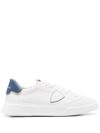 Temple Veau sneakers in white calf leather