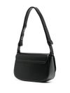 Black 1DR M logo shoulder bag