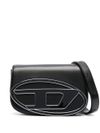 Borsa 1DR M con placca logo bicolore