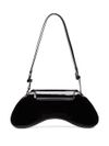 Black Play logo shoulder bag