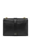 Black Kleio lambskin crossbody bag