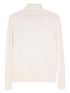 Roll neck virgin wool sweater