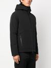 Nylon down jacket with hood