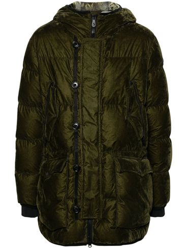 PEUTEREY - Hammond parka with a velvet-like effect