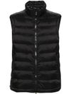 Lavet high-collar padded vest