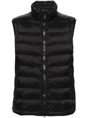 Lavet high-collar padded vest