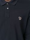 Organic cotton polo with zebra print