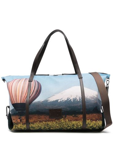 PAUL SMITH - Duffel bag with Stripe Balloon print