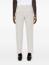 Corduroy blend cotton trousers