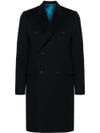 Cappotto doppiopetto in misto lana e cashmere