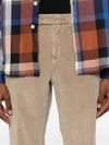 Corduroy blend cotton trousers