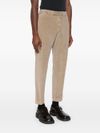 Corduroy blend cotton trousers