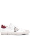 PRSX sneakers in vintage-effect calfskin leather