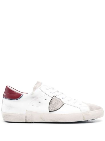 PRSX sneakers in vintage-effect calfskin leather