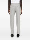 Slim-fit virgin wool trousers