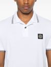 Short-sleeve polo shirt in organic cotton