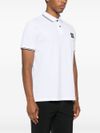 Short-sleeve polo shirt in organic cotton