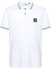 Short-sleeve polo shirt in organic cotton