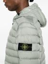 Recycled nylon Loom Woven Chambers down jacket