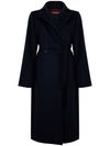 'Bcollag' wool coat with belt