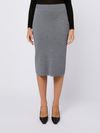 'Rete' midi skirt