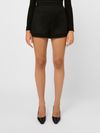 'Adagio' black wool shorts