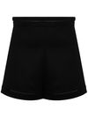 'Adagio' black wool shorts