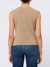 'Fosco' sleeveless wool top