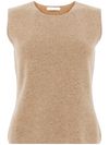 'Fosco' sleeveless wool top