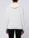 'Pamir' white hoodie