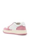 Sneakers 'Medalist' in pelle di vitello bianco e rosa