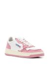 Sneakers 'Medalist' in pelle di vitello bianco e rosa