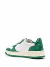 Sneakers 'Medalist' in pelle bianco e verde