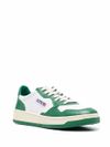 Sneakers 'Medalist' in pelle bianco e verde