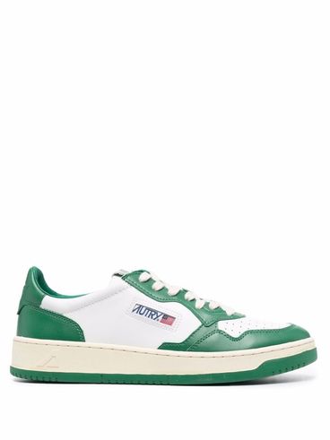 Sneakers 'Medalist' in pelle bianco e verde