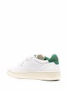 autry - Sneakers 'Medalist' in pelle bianco e verde - 3