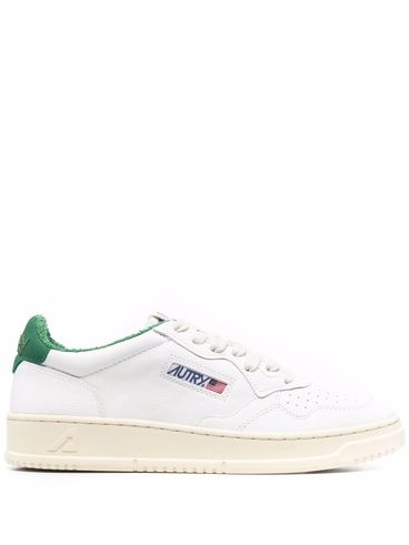 Sneakers 'Medalist' in pelle bianco e verde