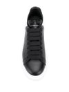 Sneakers 'Oversize' in pelle nero e bianco