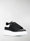 Sneakers 'Oversize' in pelle nero e bianco