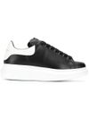 Sneakers 'Oversize' in pelle nero e bianco