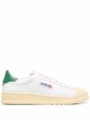 Sneakers 'Dallas' in pelle bianco e verde