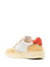 Sneakers 'Medalist' in pelle bianco e arancione