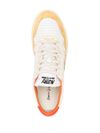 Sneakers 'Medalist' in pelle bianco e arancione