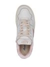 Sneakers 'CLC' in pelle di vitello bianco e rosa