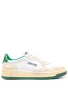 Sneakers 'Medalist' Vintage in pelle bianco e verde