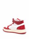 Sneakers 'Medalist' in pelle bianco e rosso