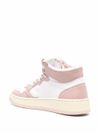 Sneakers 'Medalist' in pelle di vitello bianco e rosa