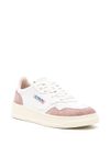 Sneakers 'Medalist' in pelle di vitello bianco e beige