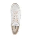 Sneakers 'Medalist' in pelle di vitello bianco e beige