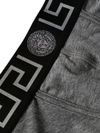 Cotton boxer shorts with Greek key pattern